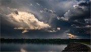 Brian Marcer - Storm over the Lake